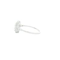 1.33 Carats Lab Grown Diamond 14K Gold Ring