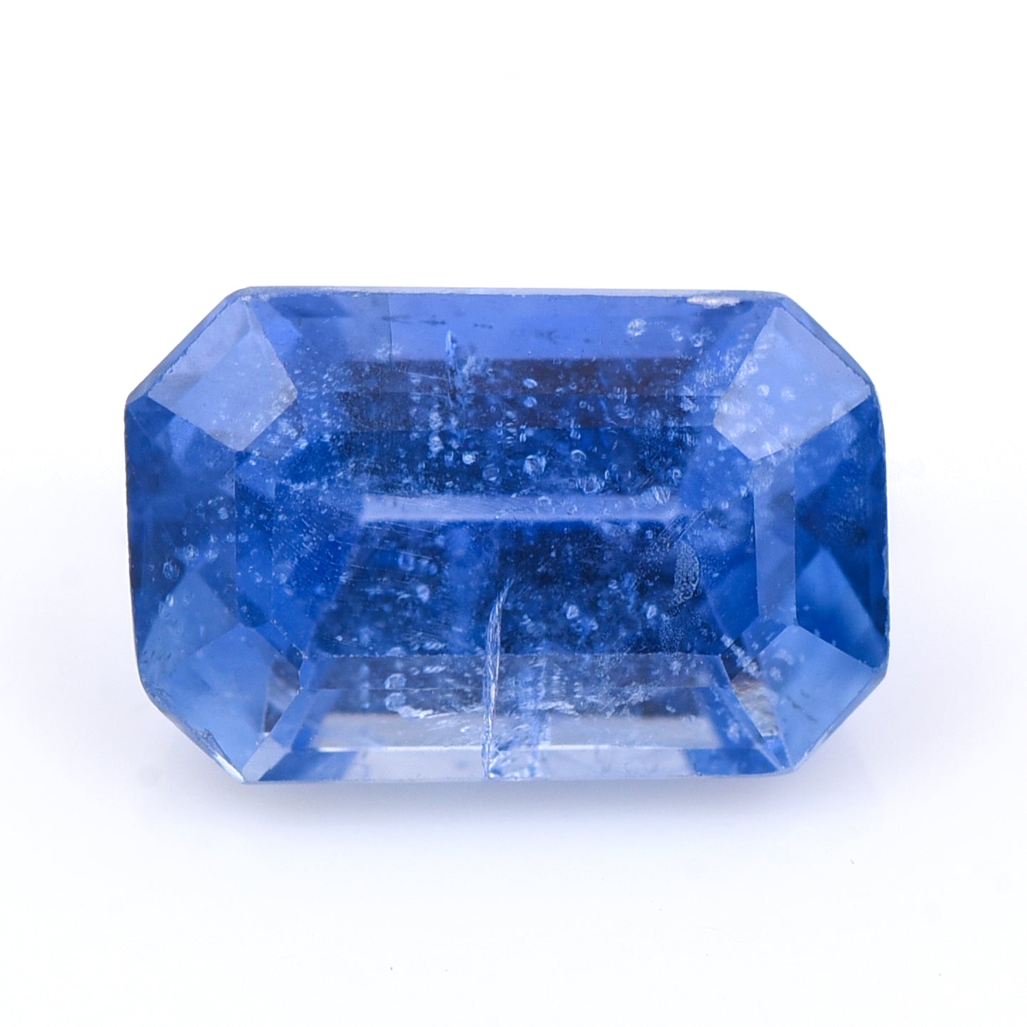2.52 Natural Corundum Sapphire Emerald Cut Gemstone