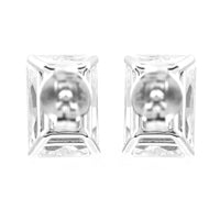 3.78 Carats Lab Grown Diamond 14K Gold Earrings
