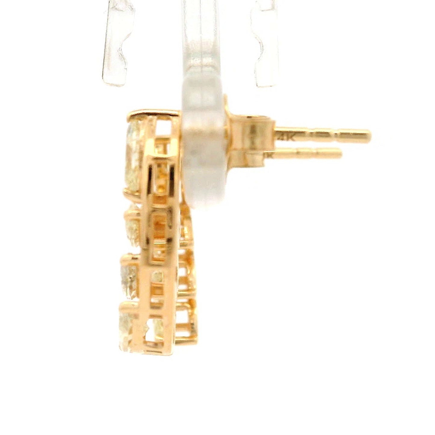 1.06 Ct Marquise Diamond 14K Gold Earrings