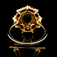 2.83 Ct Oval Tourmaline 14K Gold Ring