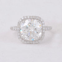 5.36 Carats Lab Grown Diamond 14K Gold Ring