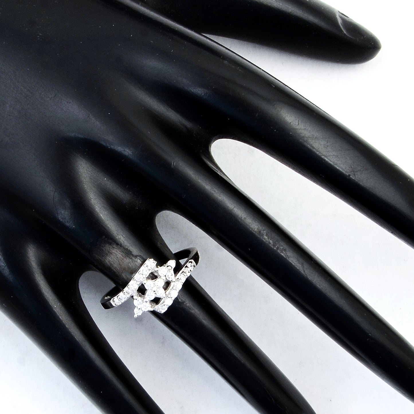 0.91 Ct Cubic Zirconia 925 Sterling Silver Ring