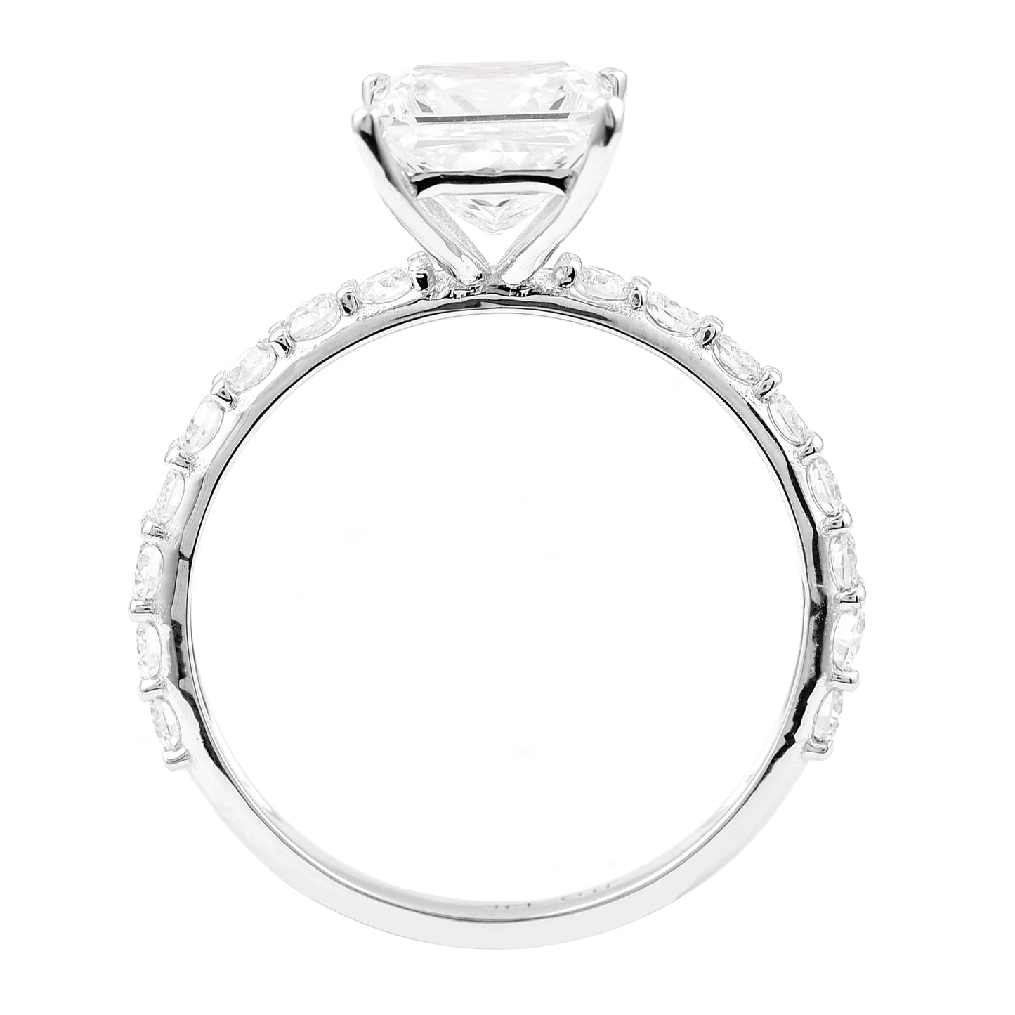 2.38 Carats Lab Grown Diamond 14K Gold Ring