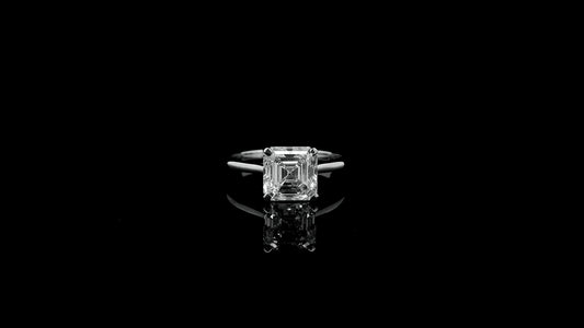 2.48 Carats Lab Grown Diamond 14K Gold Ring
