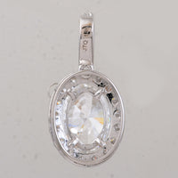 2.48 Carats Lab Grown Diamond 14K Gold Pendant