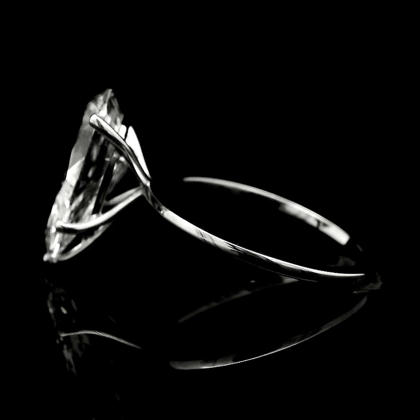 4.03 Carats Lab Grown Diamond 14K Gold Ring