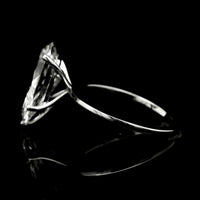 4.03 Carats Lab Grown Diamond 14K Gold Ring