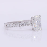 2.48 Carats Lab Grown Diamond 14K Gold Ring