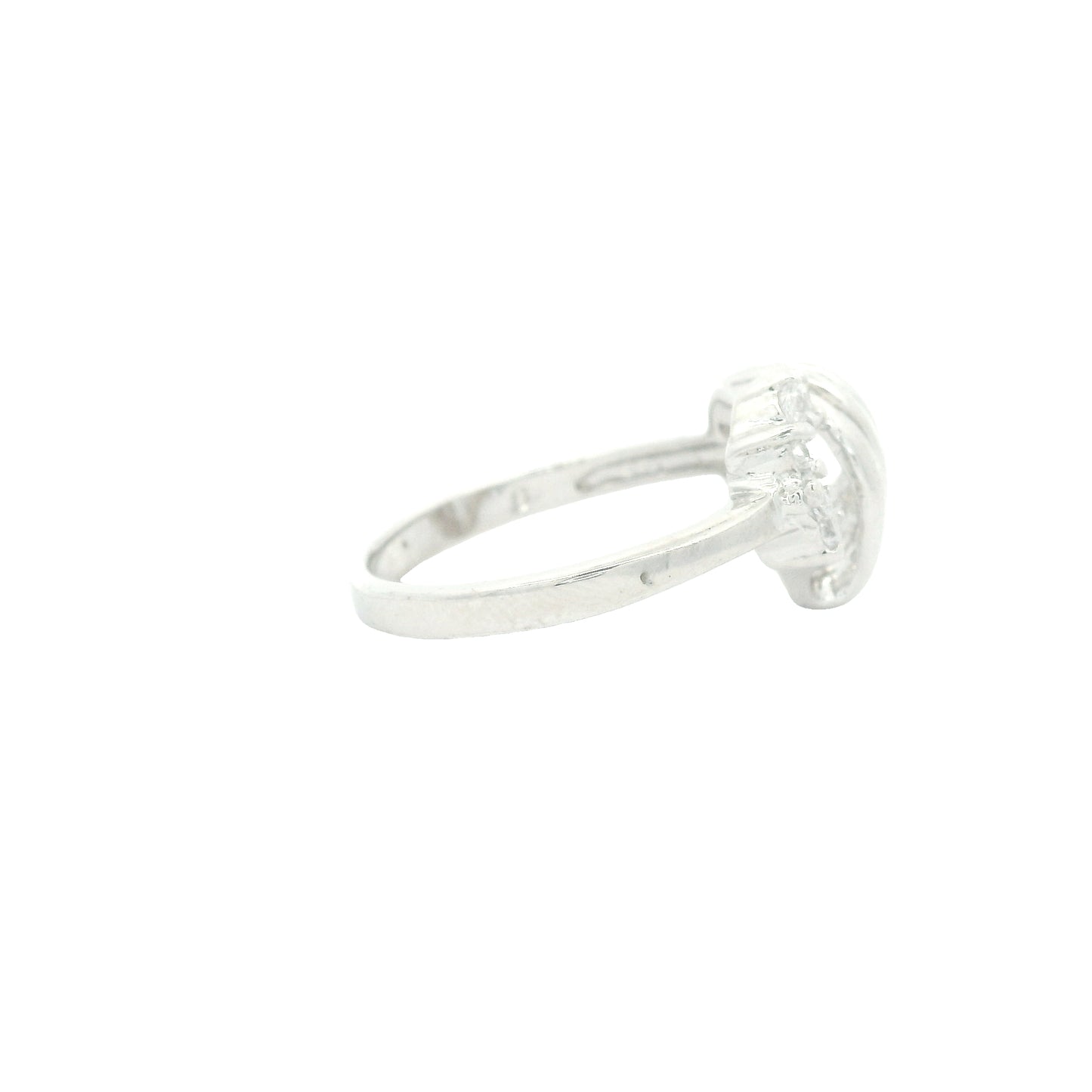 1.00 Ct Cubic Zirconia 925 Sterling Silver Ring