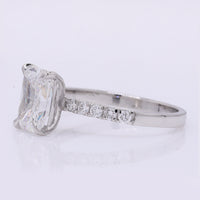2.18 Carats Lab Grown Diamond 950 Platinum Ring