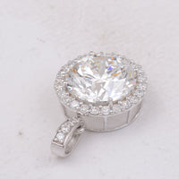 5.20 Carats Lab Grown Diamond 14K Gold Pendant