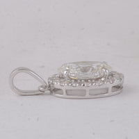 2.14 Carats Lab Grown Diamond 14K Gold Pendant