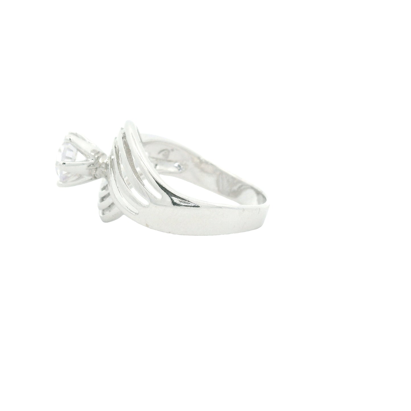 1.43 Ct Cubic Zirconia 925 Sterling Silver Ring