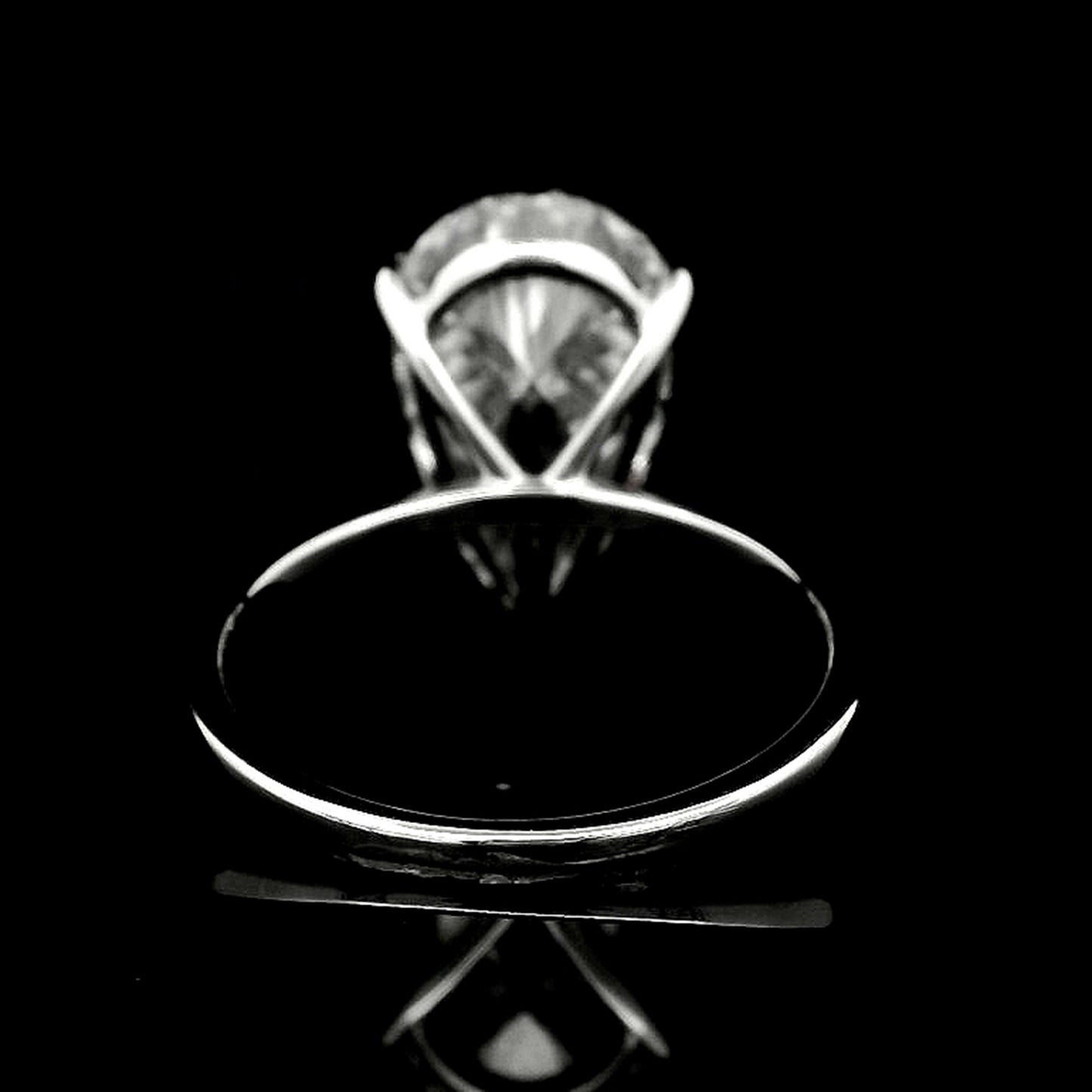 4.77 Carats Lab Grown Diamond 14K Gold Ring