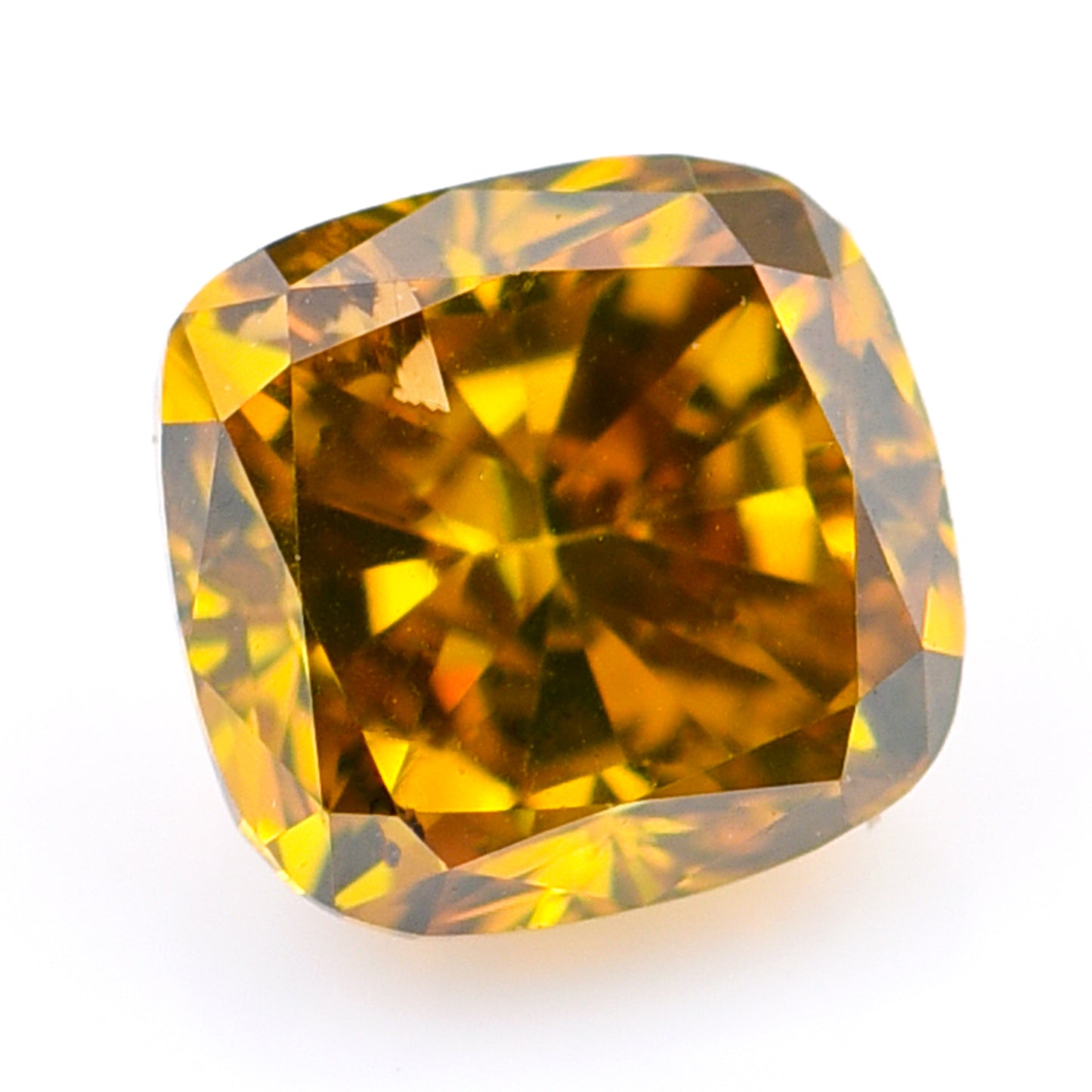 0.36 Brown Diamond Cushion Loose Diamond