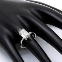3.00 Carats Lab Grown Diamond 14K Gold Ring