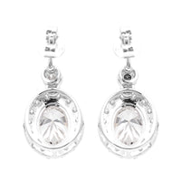 3.17 Carats Lab Grown Diamond 14K Gold Earrings