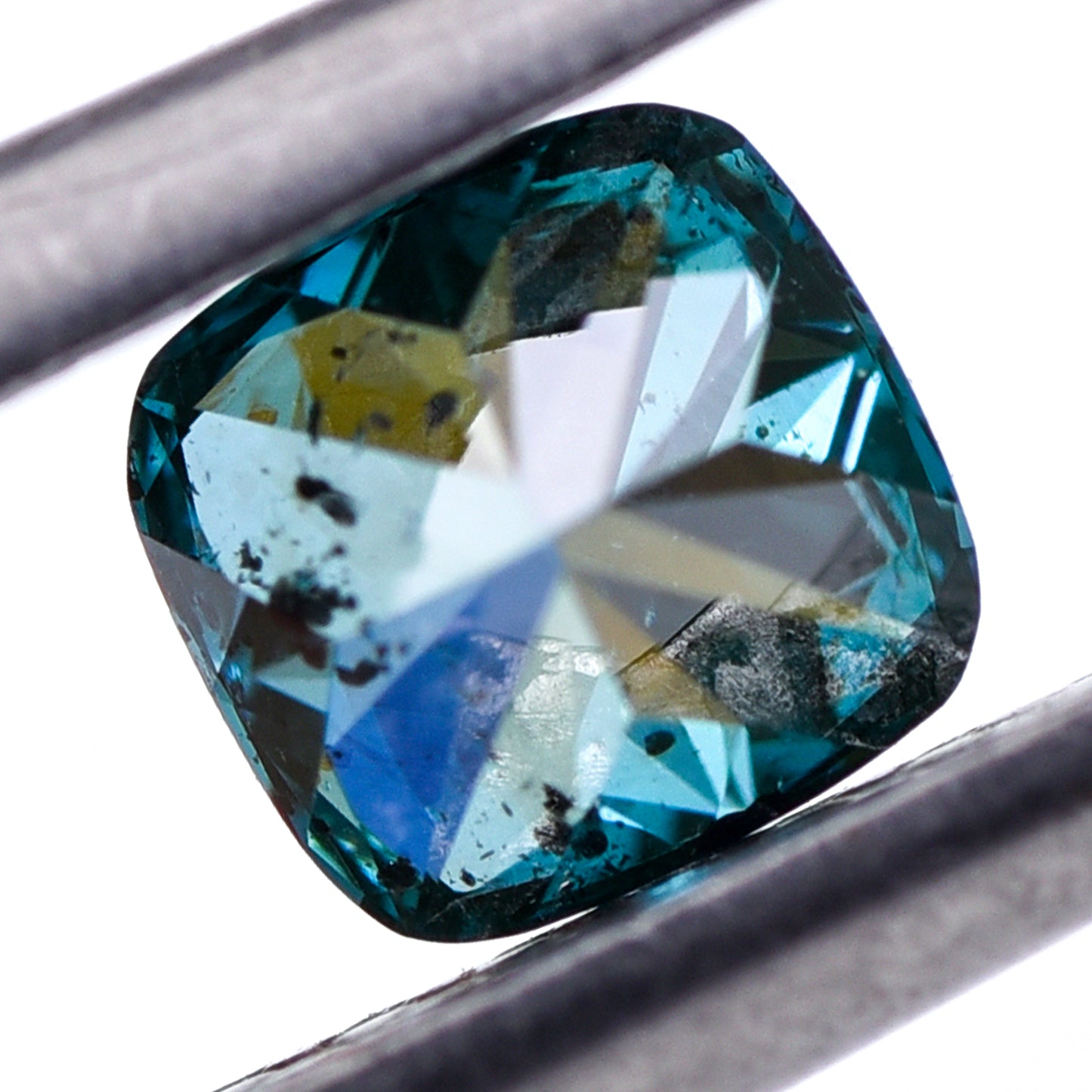 0.32 Blue Diamond Cushion Loose Diamond