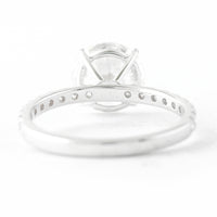 2.90 Carats Lab Grown Diamond 14K Gold Ring