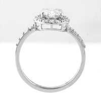 2.09 Carats Lab Grown Diamond 950 Platinum Ring