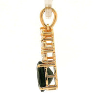 1.68 Ct Oval Tourmaline 14K Gold Pendant