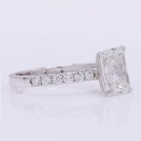 2.31 Carats Lab Grown Diamond 14K Gold Ring