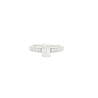 1.37 Carats Lab Grown Diamond 14K Gold Ring