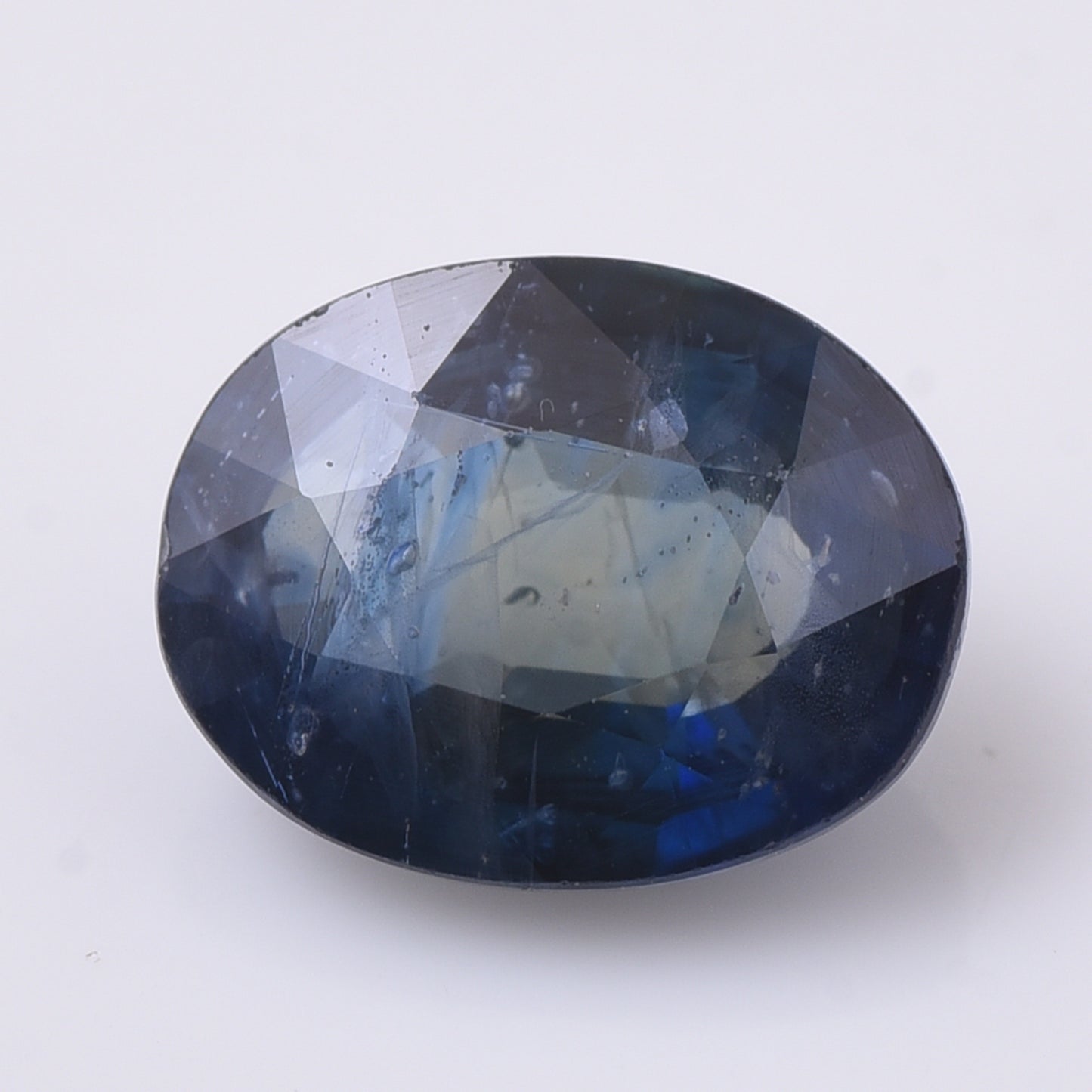 2.42 Natural Corundum Sapphire Oval Mixed Cut Gemstone