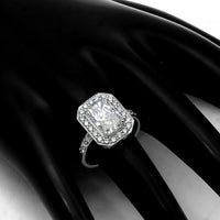 2.97 Carats Lab Grown Diamond 14K Gold Ring