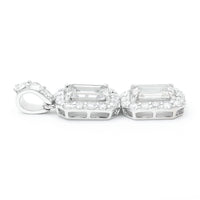 2.99 Carats Lab Grown Diamond 14K Gold Pendant