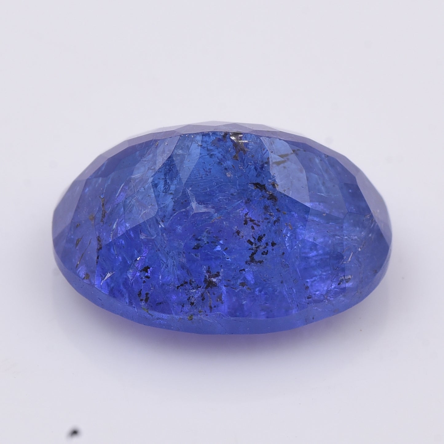 5.97 Natural Zoisite Tanzanite Oval Mixed Cut Gemstone