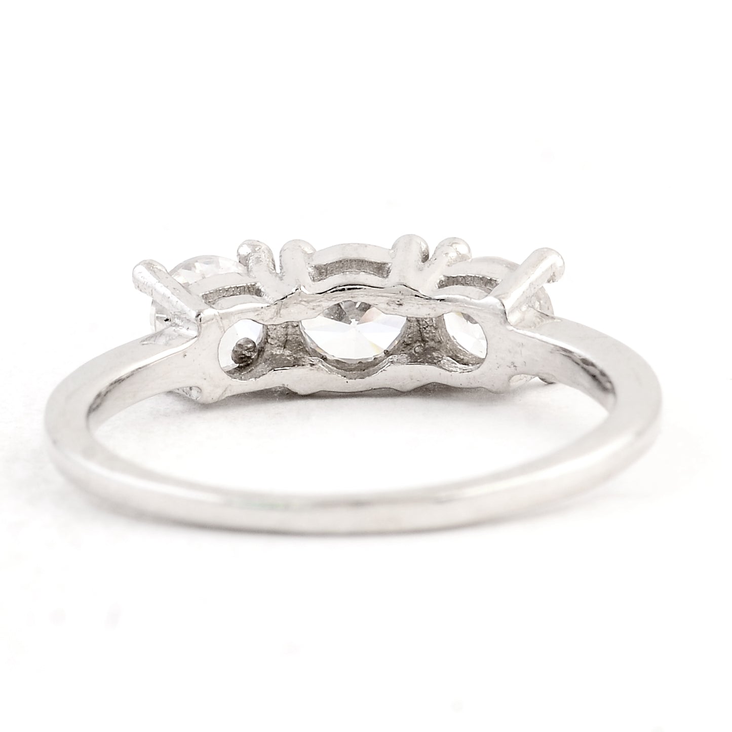 0.99 Ct Cubic Zirconia 925 Sterling Silver Ring