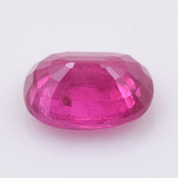1.42 Natural Corundum Ruby Rectangular Cushion Mixed Cut Gemstone