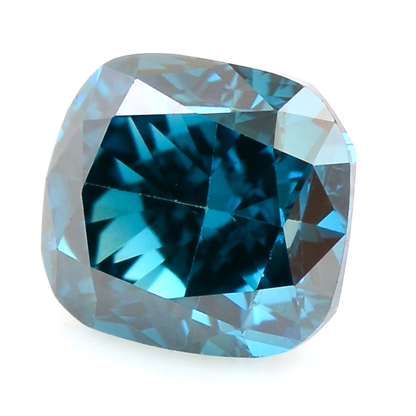 0.44 Blue Diamond Octagon Loose Diamond