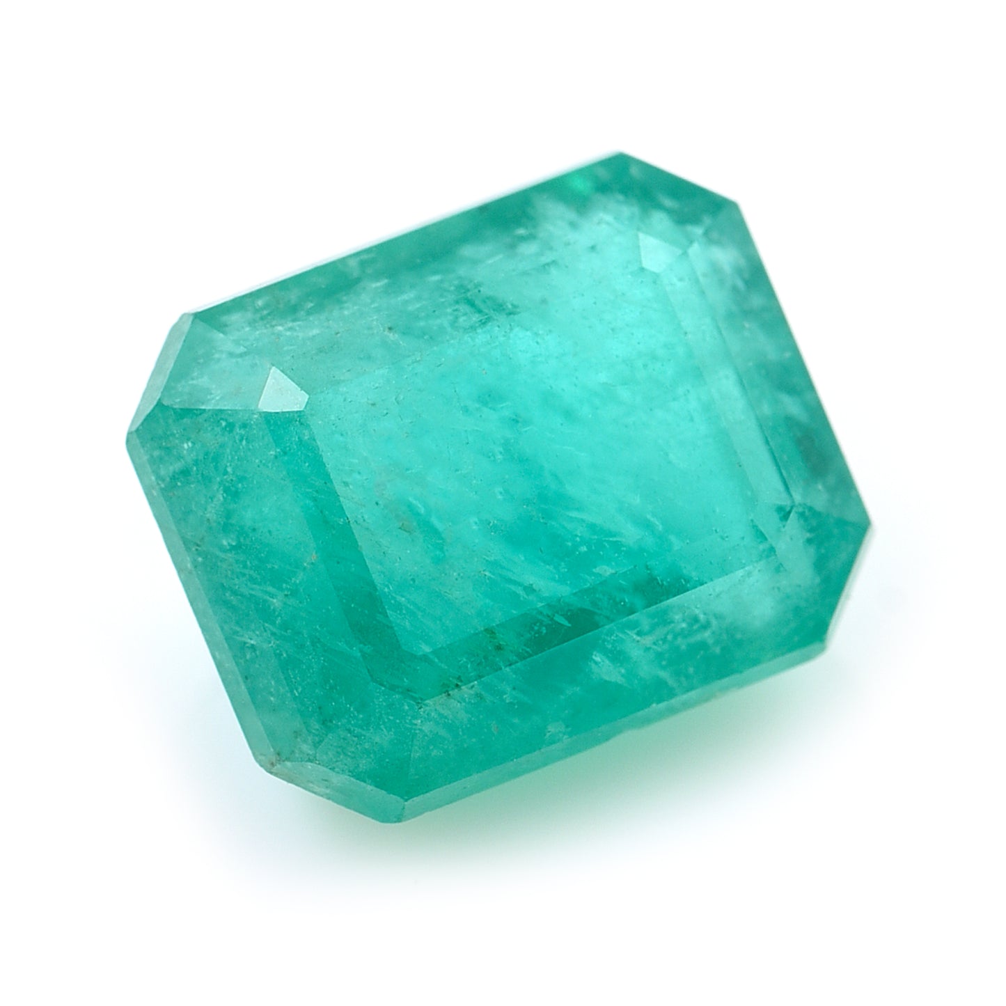 3.87 Natural Beryl Emerald Emerald Cut Gemstone