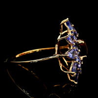 4.59 Ct Oval Tourmaline 14K Gold Ring