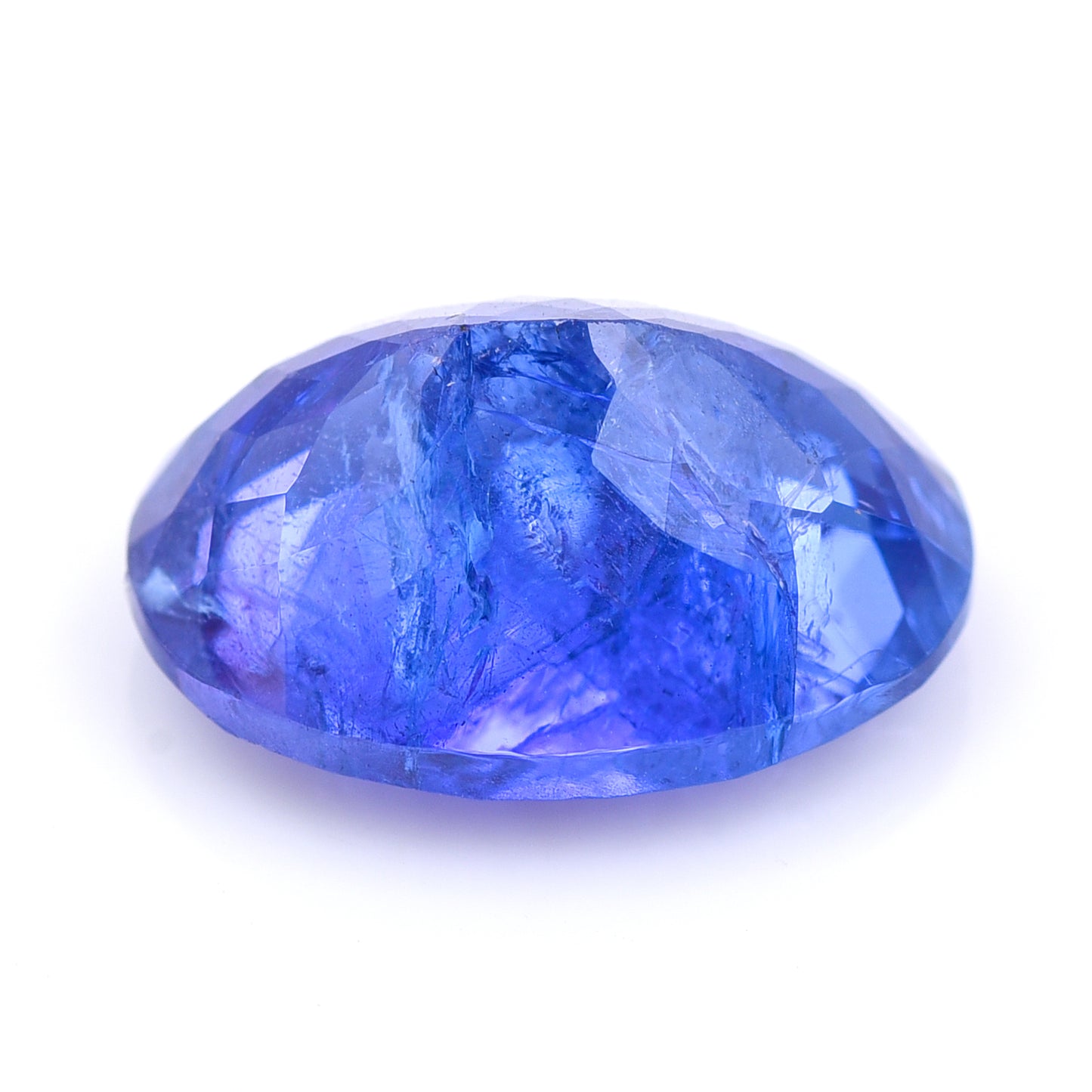 7.29 Natural Zoisite Tanzanite Oval Mixed Cut Gemstone