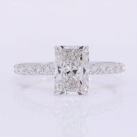 2.18 Carats Lab Grown Diamond 14K Gold Ring