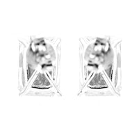 3.69 Carats Lab Grown Diamond 14K Gold Earrings
