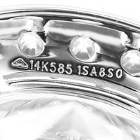2.59 Carats Lab Grown Diamond 14K Gold Pendant