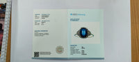 2.43 Ct Cushion Mixed Cut Natural Sapphire 14K Gold Ring