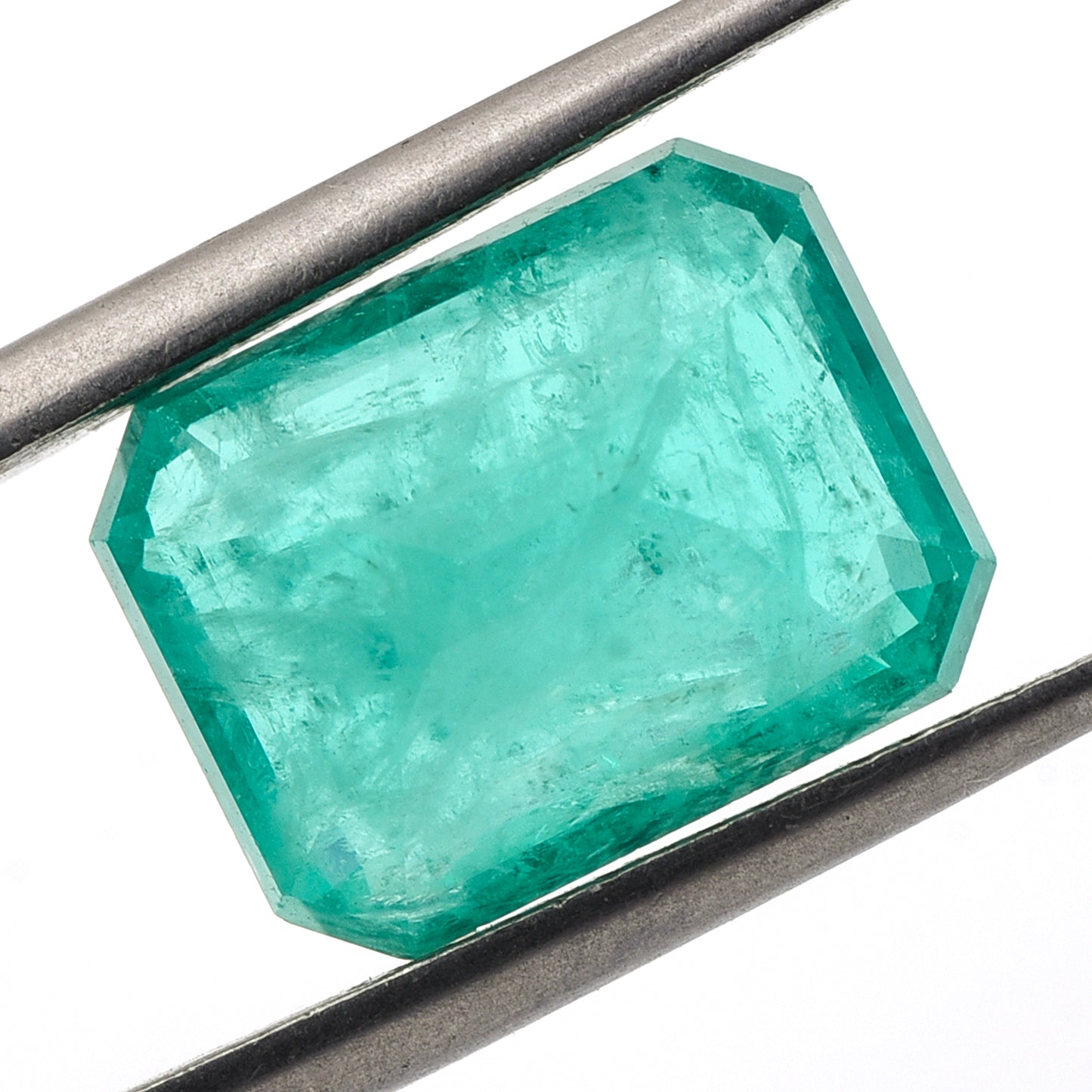 5.69 Natural Beryl Emerald Emerald Cut Gemstone