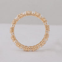 2.92 Carats Lab Grown Diamond 14K Gold Ring