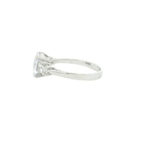 4.17 Ct Cubic Zirconia 925 Sterling Silver Ring