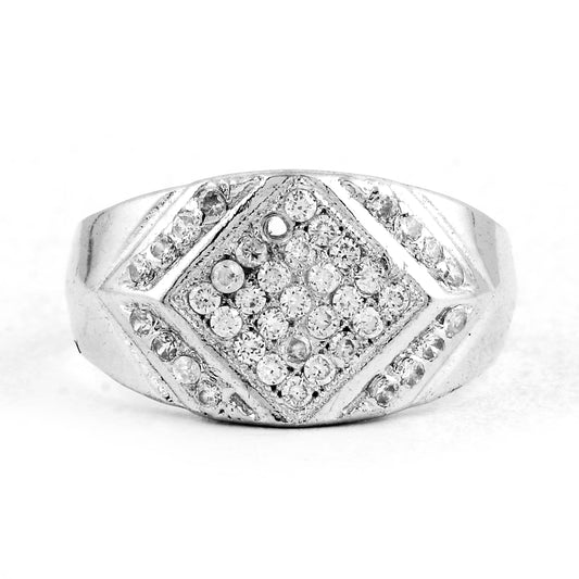 2.32 Ct Cubic Zirconia 925 Sterling Silver Ring