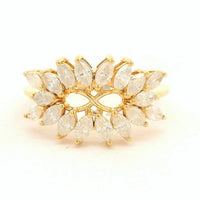 1.10 Ct Marquise Diamond 14K Gold Ring