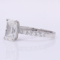 2.41 Carats Lab Grown Diamond 950 Platinum Ring