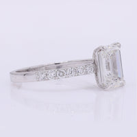 2.21 Carats Lab Grown Diamond 14K Gold Ring