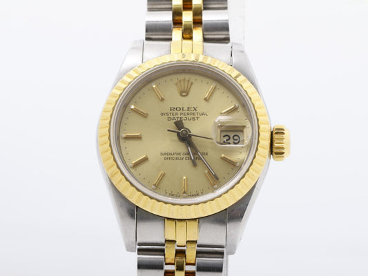 Rolex - 69173 - Datejust Ladies 27mm Two Tone Automatic Watch, R Serial